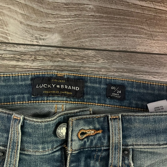 Lucky Brand Jeans 00 Length 24 - Picture 4 of 5